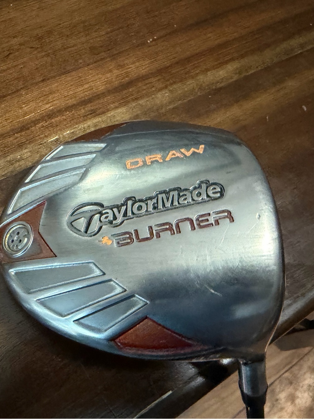 TaylorMade burner driver 9.5 degree senior flex jumbo max grip TaylorMade driver